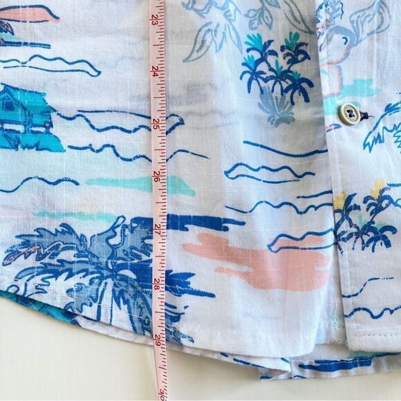 IZOD Chambray SS Button-Down Shirt - Picture 10 of 10